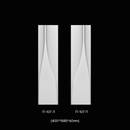 3D панель  П-107  (составная)  м²