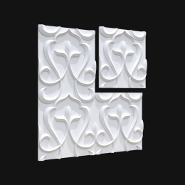 3D панель  П-021 500х500х28 мм  шт