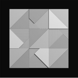 3D панель П-032/1 600х600х23 мм шт