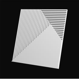 3D панель  П-032/4 600х600х23 мм  шт