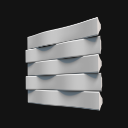 3D панель  П-038 1000х180х55 мм  шт