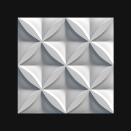 3D панель  П-053 545х545х25 мм  шт