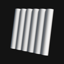 3D панель  П-058 200х43х1400 мм  шт