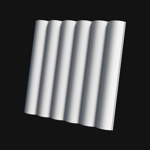 3D панель П-058 200x43x1400 мм - Идеальное решение для создания интерьерных композиций с гипсовой лепниной