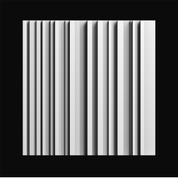 3D панель  П-070 578х25х1800 мм м²