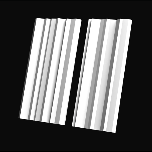 Создание изысканных интерьерных композиций с 3D панелью П-087 из гипсовой лепнины