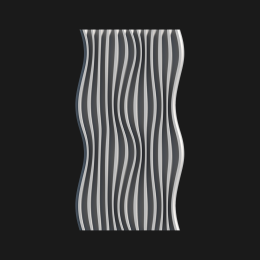 3D панель  П-098 350х695х30 мм  шт