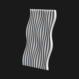 3D панель  П-098 350х695х30 мм  шт