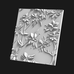 3D панель  П-099 495х495х28 мм  шт