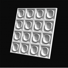 3D панель  П-100 300х300х38мм  шт