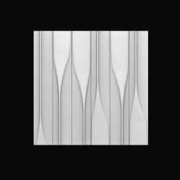 3D панель  П-107  (составная)  м²