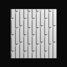 3D панель  П-108 315х80х18 мм  м²