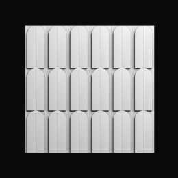 3D панель  П-108 315х80х18 мм  м²