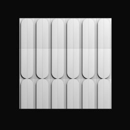 3D панель  П-108 315х80х18 мм  м²