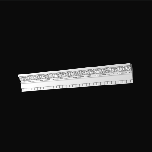 Карниз с рисунком Дк-012 160х80мм м/п из гипса