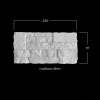 Кирпич декоративный Крд-001 117х235х18 мм м² из гипса