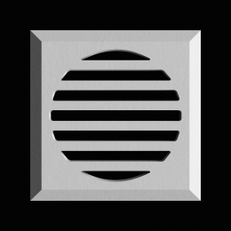 Решетка вентиляционная  Решетка-024 130х130х12мм шт